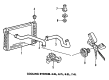 1984 Chevy K20 Suburban Radiator fan Diagram - 14057179