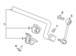 2024 Cadillac XT4 Sway Bar Kit Diagram - 42818329