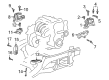 2021 GMC Terrain Engine Mount Diagram - 84884385