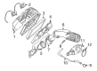 Chevy Corvette Air Intake Coupling Diagram - 25166558