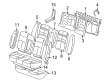 2001 Buick Century Seat Cushion Pad Diagram - 88894830