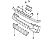 1987 Chevy Sprint Emblem Diagram - 96056230