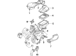 1988 Cadillac Fleetwood Air Hose Diagram - 1641933