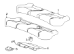 2019 Chevy Cruze Seat Cushion Pad Diagram - 84282994