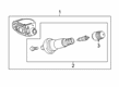 GMC TPMS Sensor Diagram - 13556202