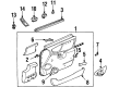 1998 Oldsmobile Cutlass Body Mount Hole Plug Diagram - 22640167