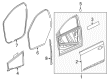 2016 Chevy Impala Door Seal Diagram - 23189575