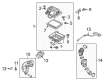 2020 GMC Terrain Air Hose Diagram - 23499764