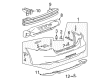 2004 Pontiac Grand Prix Bumper Diagram - 89025804