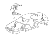 2000 Cadillac Seville ABS Control Module Diagram - 9382835