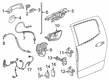 2017 Chevy Colorado Door Latch Cable Diagram - 23226815