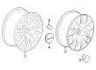 2022 GMC Sierra 1500 Spare Wheel Diagram - 84437265