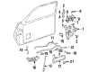 1997 Buick Skylark Door Handle Diagram - 22651398