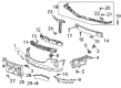 Cadillac CT4 Bumper Diagram - 84773611