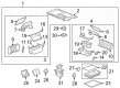 2020 Chevy Corvette Center Console Diagram - 11561629