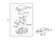 2009 Chevy Corvette Fuse Box Diagram - 22739140