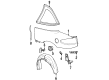 1991 Saturn SC Fuel Door Release Cable Diagram - 21096339