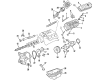 1998 Pontiac Grand Prix Timing Chain Tensioner Diagram - 24503893