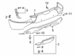 2024 Chevy Blazer Bumper Diagram - 42745558