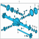 2023 Chevy Colorado Axle Shaft Diagram - 85622271