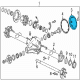 GMC Differential Cover Diagram - 84937108