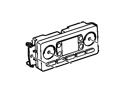 Chevy 19417633 CONTROL,HEATER & A/C(INCLUDES 2)(REFURBISHED-NOT FOR SALE WHERE IMPORTS ARE RESTRICTED)(PRIOR TO ORDERING REFER TO BULLETIN GCUS-9-8244)