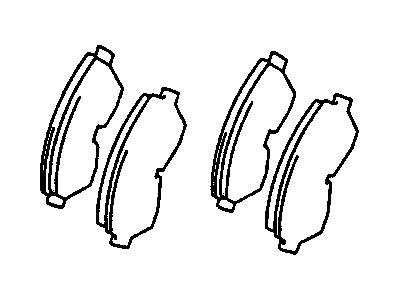 GM 94855748 Pad Kit,Front Disc Brake