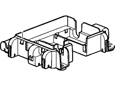 Chevy 15051963 BLOCK,BODY & INSTRUMENT PANEL & TAIL LAMP WIRING HARNESS JUNCTION(LOCATED UNDER REAR SEAT)