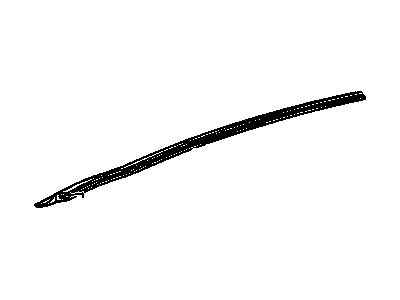 Chevy 15024775 WEATHERSTRIP,REAR DOOR ROOF DRIP