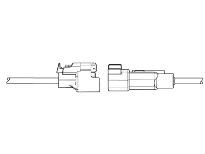 Chevy 19356277 CONNECTOR KIT,CHASSIS WIRING HARNESS(ENGINE HARNESS TO CHASSIS HARNESS)(BLACK)(48-WAY MALE)(W/O LEADS)(SIDE ELECTRIC CODE: X116)