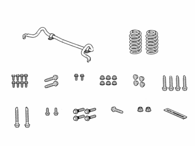 Chevy 84105410 MODIFICATION KIT,FRONT & REAR SUSPENSION(INCLUDES 2-15)(INSTALL 4.00)(8.503 KGS)