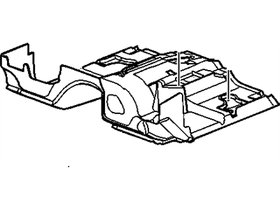 Oldsmobile 15104169 CARPET,FRONT FLOOR PANEL(OAK)