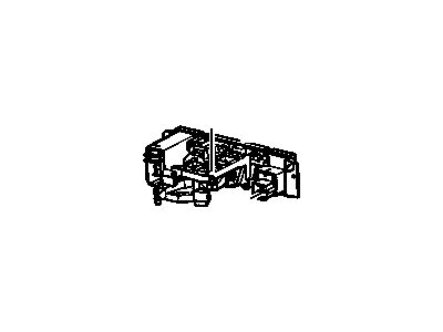 GM 89018241 Heater Control Assembly