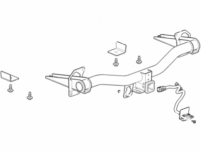 Cadillac 84480489 HITCH PKG,TRAILER(INCLUDES 2-7)(INSTALL 1.00)(12.0 KG)