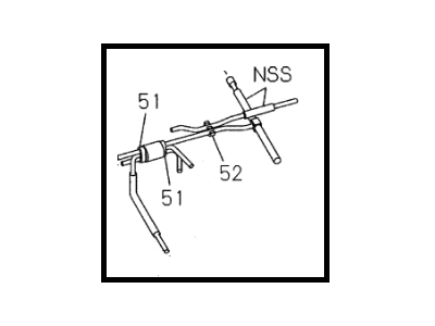 GMC 97288631 HOSE,EGR VALVE VACUUM