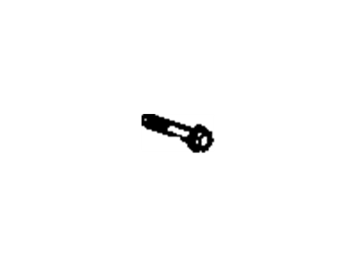 Saturn 11517523 BOLT,HEX FLANGED HEAD,M6X1X45,17THD,14.2 O.D.,HEADER POINT,9.8,6280M(AUTOMATIC TRANSMISSION RANGE SELECTOR LEVER CABLE BRACKET)