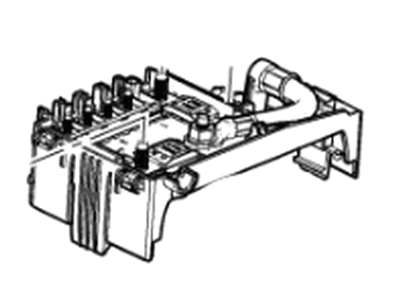 Chevy 23223079 BLOCK,BATTERY DISTRIBUTION ENGINE COMPARTMENT FUSE(INCLUDES 12-19)(CONNECT USE 13581092 4WAY W/LEADS)(INCLUDES BATTERY CONTROL MOD)(INCLUDES 175A, 200A, AND 500A, MEGA FUSES)