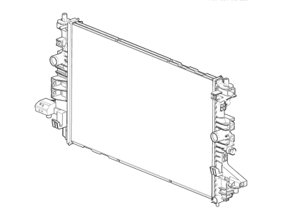 GM 84492791 Engine Radiator Assembly