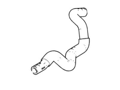 Chevy 95039026 HOSE,HEATER INLET(INCLUDES 6-8)