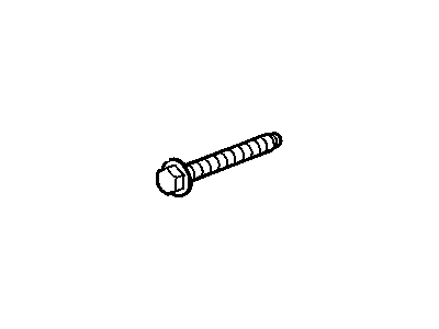 Saturn 11516666 BOLT,HEX FLANGED HEAD, M10X1.5X85, 35 THREAD, 22.3 OUTSIDE DIAMETER, 10.9 MAT, 7111M FINISH, MACHINE, POINTED END(GENERATOR PIVOT)