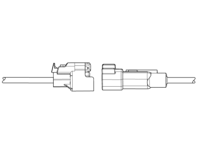 Chevy 19153182 CONNECTOR KIT,BODY WIRING HARNESS(FUSE BLOCK - UNDERHOOD X3)(BLACK)(54-WAY FEMALE)(W/O LEADS)(2.483)(SIDE ELECTRIC CODE: X50A)