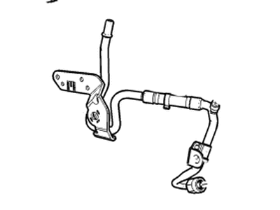 Chevy 12662954 PIPE,FUEL FEED(AT ENGINE)(LOW PRESSURE TO PUMP INLET, W/O VALVE)