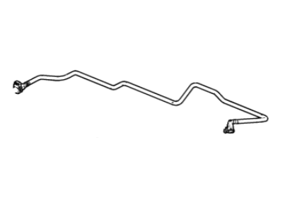 Chevy 84987439 HOSE,FUEL RETURN(3/8" RETURN)(W/CONNECTOR)