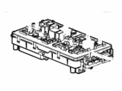 Chevy 84211668 BLOCK,ENGINE WIRING HARNESS JUNCTION(INCLUDES 2-10,12,13)(ONE RELAY USED FOR THE VACUUM PUMP)(FOR 1ST DESIGN SEE 84168216)