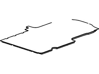 GM 23180002 Mat Assembly, Rear Floor