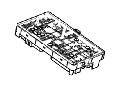 Cadillac 84591536 BLOCK,FRONT COMPARTMENT FUSE(INCLUDES 1-5,20,22-25)(CODE FVG)