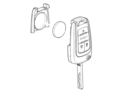 Chevy 95990001 TRANSMITTER PKG,REMOTE CONTROL DOOR LOCK & THEFT DETERRENT & REMOTE START(INCLUDES 2-4)(INSTALL 0.50)(0.0463 KGS)(KEY IS UNCODED))