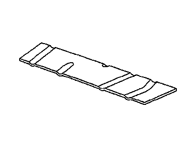 Saturn 90584137 DEADENER,REAR FLOOR PANEL(12.981)