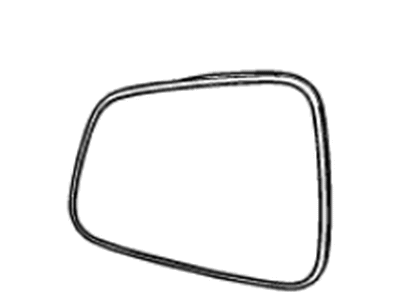 Chevy 95183202 MIRROR,OUTSIDE REAR VIEW (REFLECTOR GLASS & BACKING PLATE)(*KIT1)