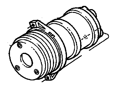 Oldsmobile 19188295 COMPRESSOR,A/C(HR6 COMPRESSOR, NEW W/CLUTCH)(*01)